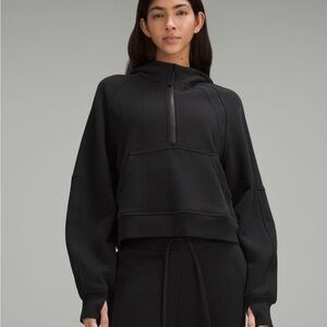 Scuba Oversized Half-Zip Hoodie